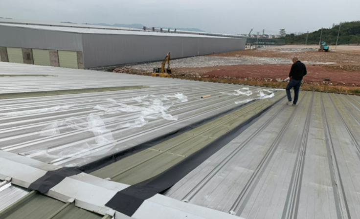 房山厂房屋面防水维修案例